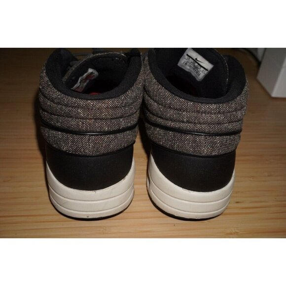 Nike SB Stefan Janoski Max Mid - Tweed Black/Brown - Size 13 - Rare Skate Shoes - Picture 8 of 16